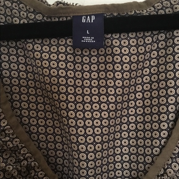 GAP | Silk Print Blouse - Picture 9 of 9